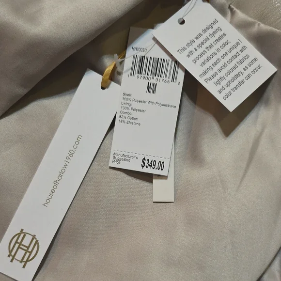 House of Harlow 1960 Light Gray Bomber Jacket - Picture 5 of 5